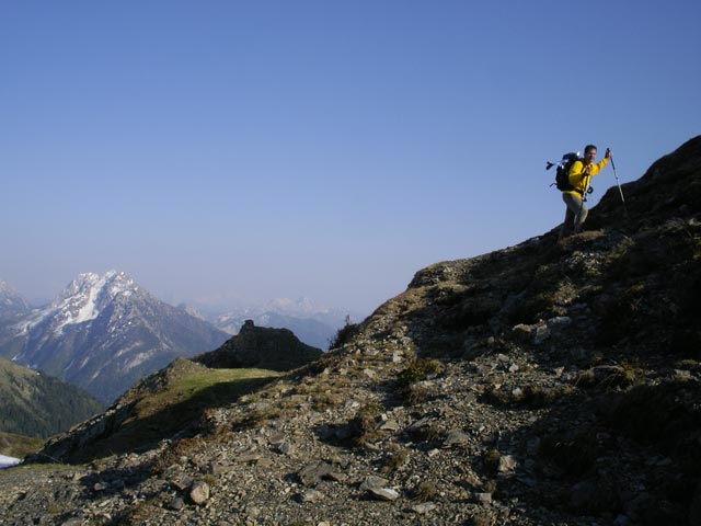 Andreas zwischen Zollnert&ouml;rl und Kleinem Trieb