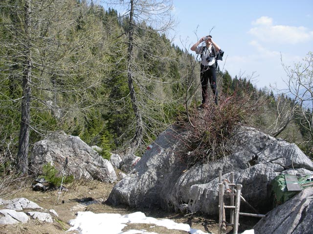 Andreas bei der Lahnh&uuml;tte