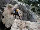 Via ferrata Crete Rosse per rampa Sud: Andreas am Klemmblock