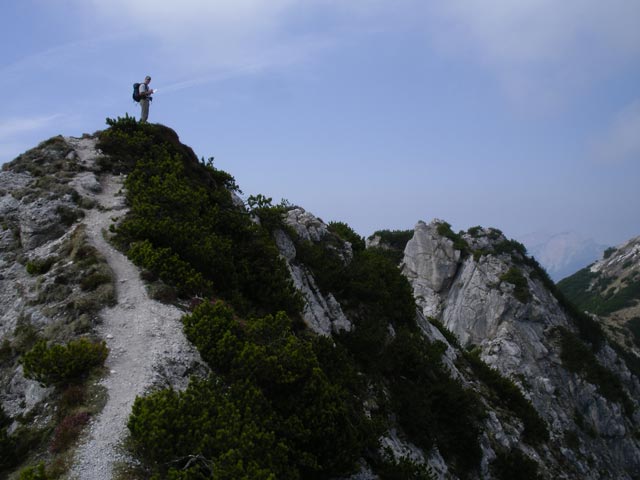 Andreas zwischen Bergwerkskogel und Rettenkogel