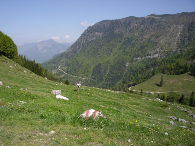 Andreas auf der Sonntagkaralm