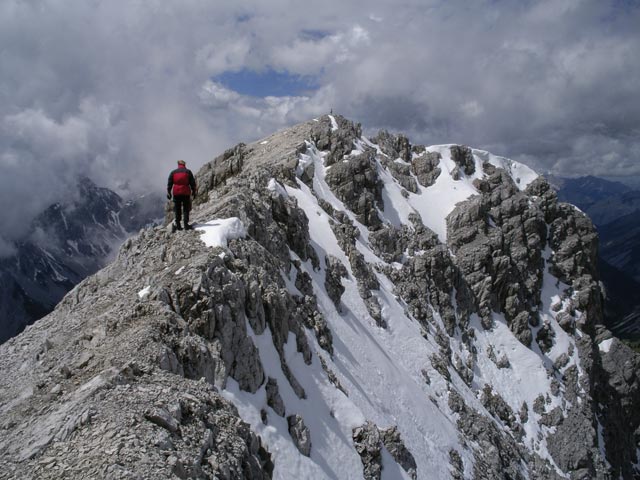 Erich am Kleinen Bettelwurf (12. Mai)