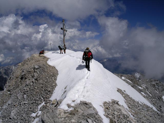 Erich am Großen Bettelwurf, 2.726 m (12. Mai)