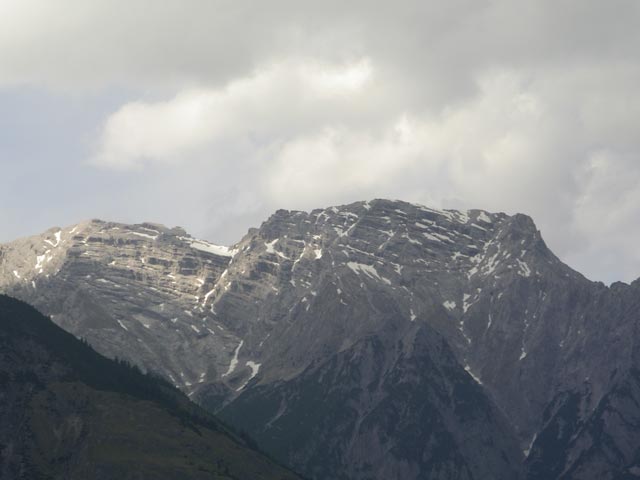Kleiner Bettelwurf und Großer Bettelwurf vom Inntal aus (13. Mai)