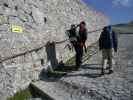 Innsbrucker Klettersteig: Erich und Daniela beim Zustieg