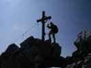 Innsbrucker Klettersteig: Daniela auf der Seegrubenspitze, 2.350 m