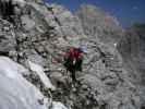 Innsbrucker Klettersteig: Irene zwischen Seegrubenspitze und Seegrubenscharte