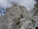 Innsbrucker Klettersteig: Irene im Einstieg