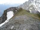 Innsbrucker Klettersteig: Einstieg des 2. Teils