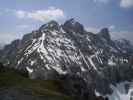 Vorderes und Hinteres Brandjoch von der Östlichen Sattelspitze aus