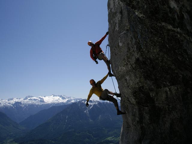 Loser-Klettersteig: Andreas und Axel (19. Mai)