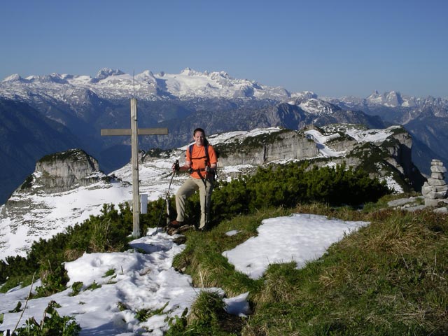 Daniela am Bräuningzinken, 1.899 m (20. Mai)
