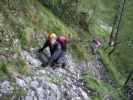 Erich und Daniela am Sandling-Klettersteig (19. Mai)