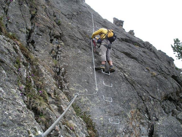 Anton Renk-Klettersteig: Axel