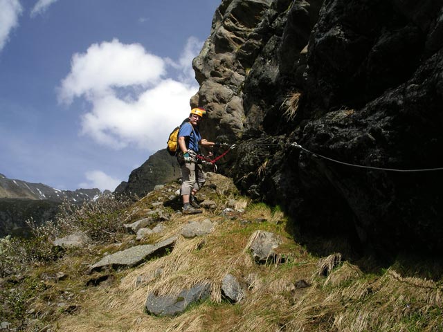 Gletscherstube-Klettersteig: Axel