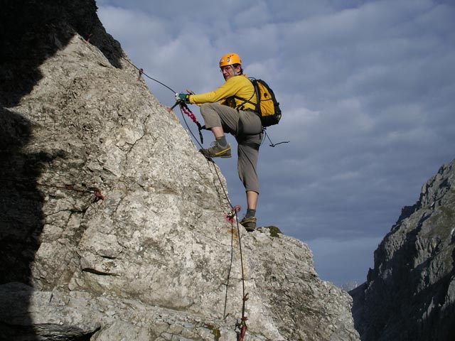 Wankspitze-Klettersteig: Axel