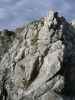 Wankspitze-Klettersteig: Axel in der Ausstiegswand