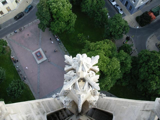 vom Turm der St. Othmar-Kirche