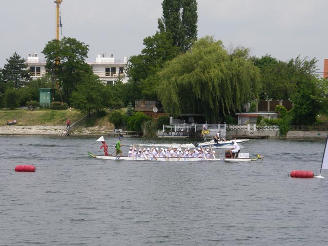 Team 'HDI&GERLING' auf der Alten Donau