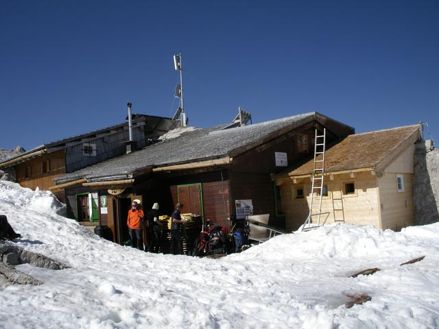 Seethaler Hütte, 2.740 m (9. Juni)