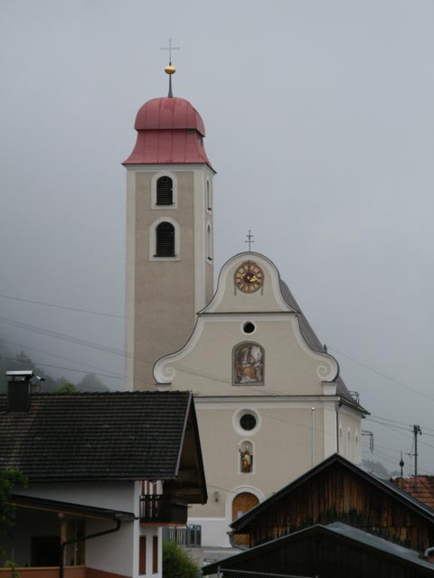Pfarrkirche von Karr&ouml;sten, 918 m