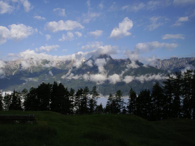 von der Karrösteralpe Richtung Westen