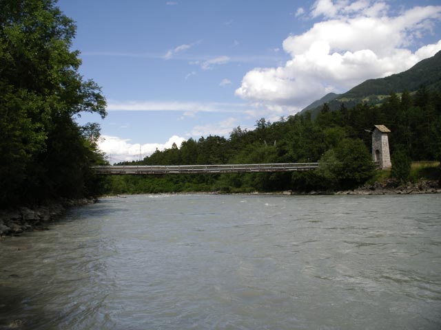 Hängebrücke bei Schlierenzau, 673 m