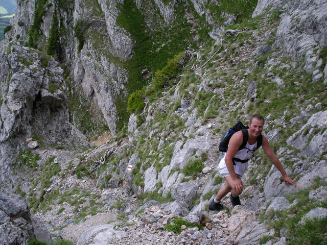 Erich im Großen Fuchsloch