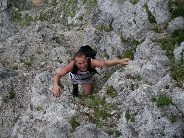 Erich im Großen Fuchsloch