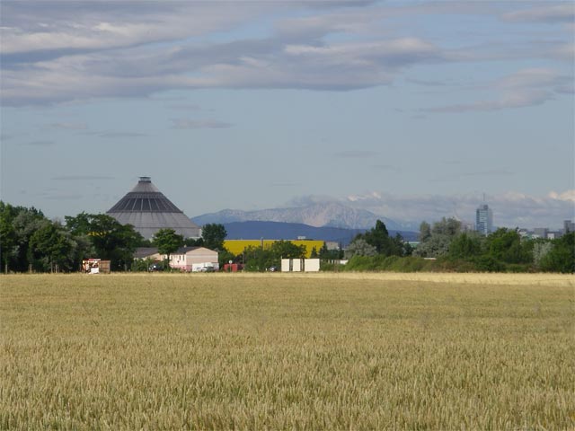 Schneeberg von Süßenbrunn aus (16. Juni)