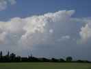 Wolkenstimmung über Süßenbrunn (1. Juni)