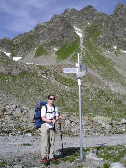 Daniela auf Weg 302 den Schwarzen B&ouml;den