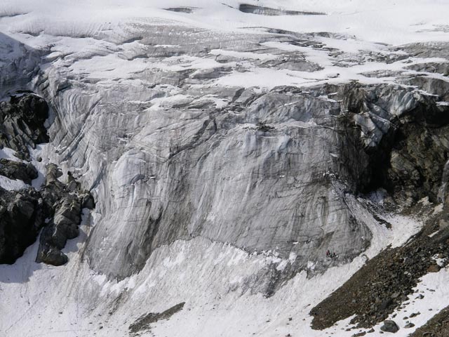 Litznergletscher von der Saarbr&uuml;ckner H&uuml;tte aus