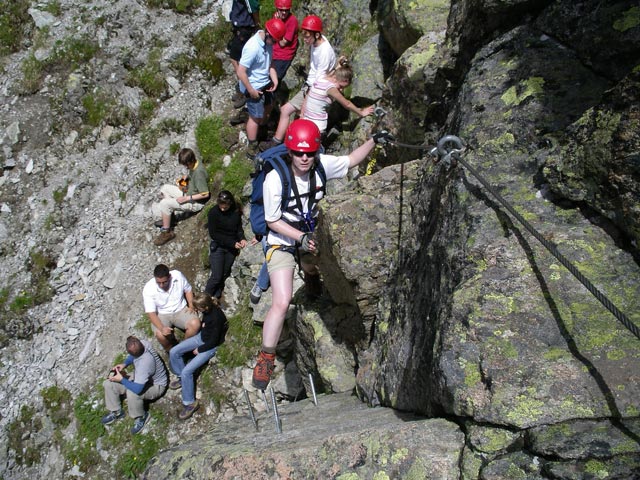 Kleinlitzner-Klettersteig: Daniela