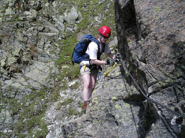 Kleinlitzner-Klettersteig: Daniela