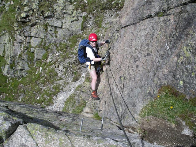 Kleinlitzner-Klettersteig: Daniela