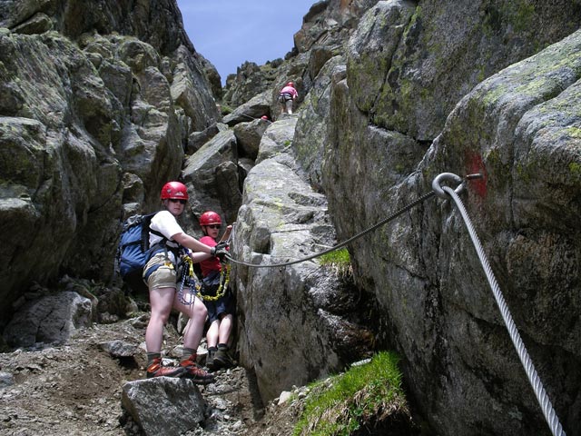 Kleinlitzner-Klettersteig: Daniela