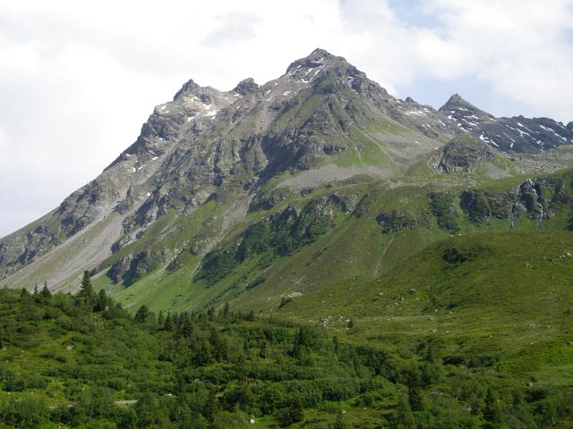 Lobspitzen vom Schweizer Vermunt aus