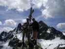 Ich und Daniela am Kleinlitzner, 2.783 m