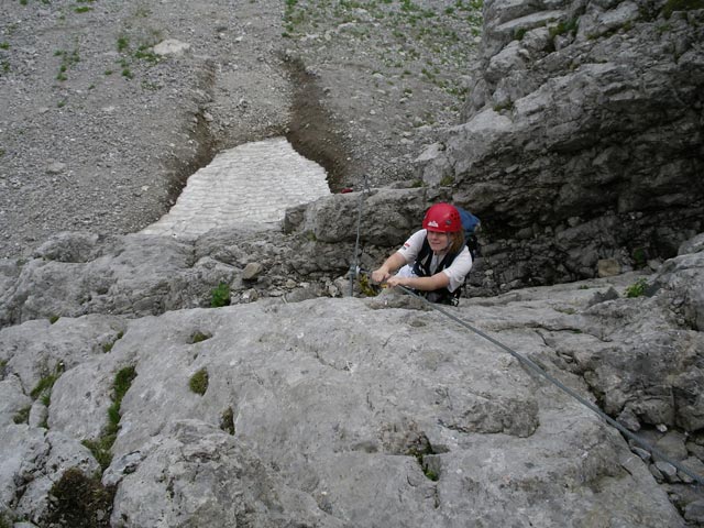 Winkelturm-Klettersteig: Daniela (8. Juli)