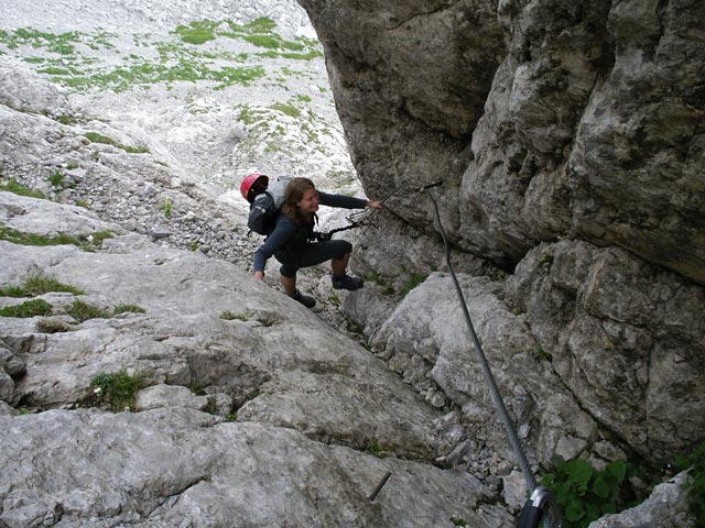 Doris zwischen Winkelturm und Madritschen (8. Juli)