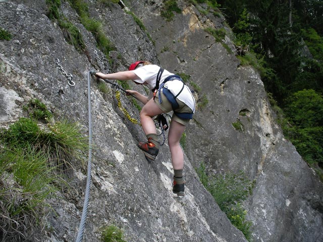 Koflwand-Klettersteig: Daniela (8. Juli)