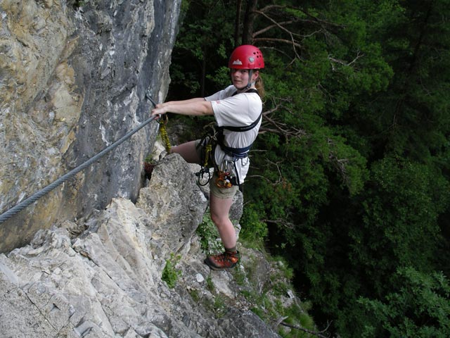 Koflwand-Klettersteig: Daniela (8. Juli)