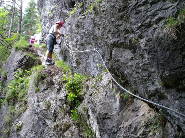 Koflwand-Klettersteig: Ingrid und Doris (8. Juli)