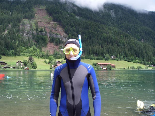 Ich im Wei&szlig;ensee (10. Juli)