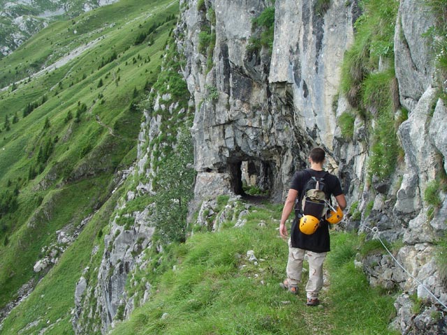 Wolfgang zwischen Cellonstollen und Pl&ouml;ckenpa&szlig; (10. Juli)