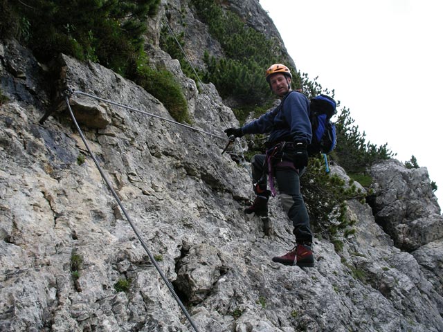 Via Ferrata Michielli Albino Strobel: Erich (11. Juli)