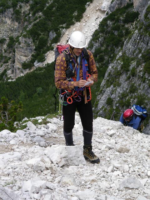 Via Ferrata Michielli Albino Strobel: Josef und Edith (11. Juli)