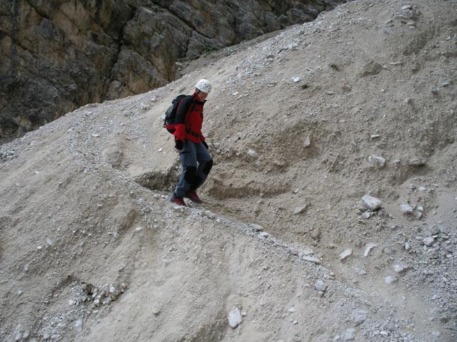 Thomas zwischen Forcella del Pomagagnon und Fi&aacute;mes (11. Juli)