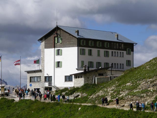 Rifugio Auronzo, 2.320 m (12. Juli)